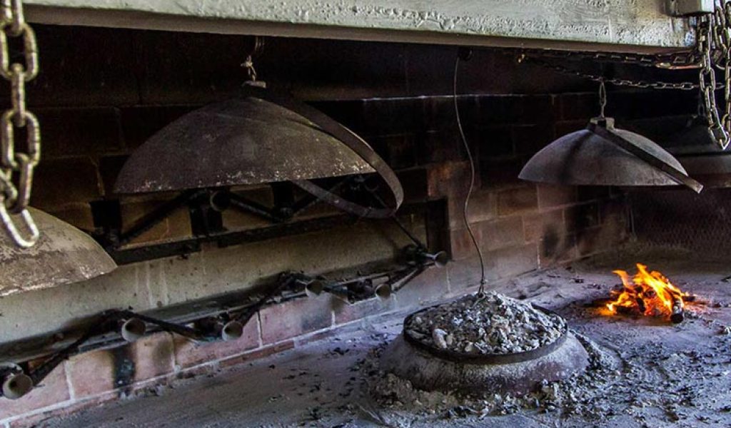 Peka cooking on Peljesac, Croatia